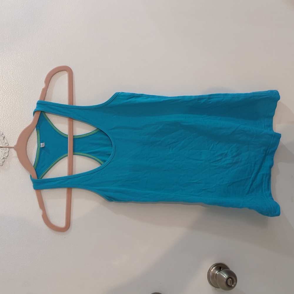 🧡 Lululemon Cool racer back tank, kayak blue | Size 4